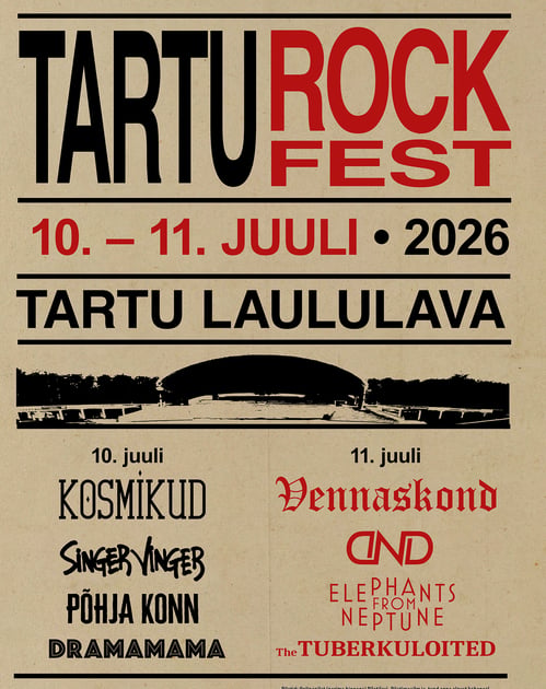Tartu Rock Fest 2026