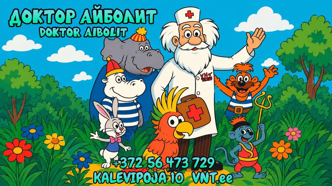 Doctor Aibolit / Доктор Айболит - Rusijos jaunimo teatras