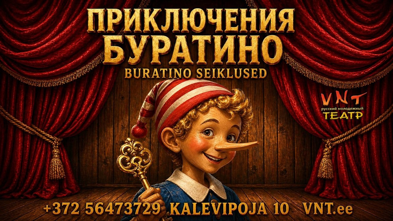 Buratino Adventures / Приключения Буратино - Rusijos jaunimo teatras