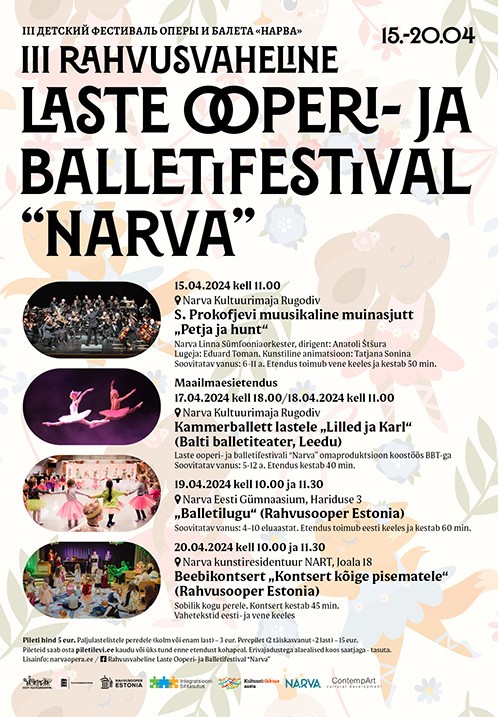 Beebikontsert ''Kontsert kõige pisematele'' (Rahvusooper Estonia) / III Rahvusvaheline laste ooperi- ja balletifestival ''Narva''