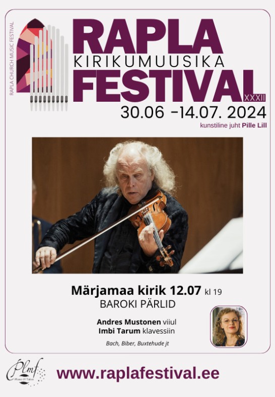 Rapla Kirikumuusika Festivali kontsert "Baroki pärlid"