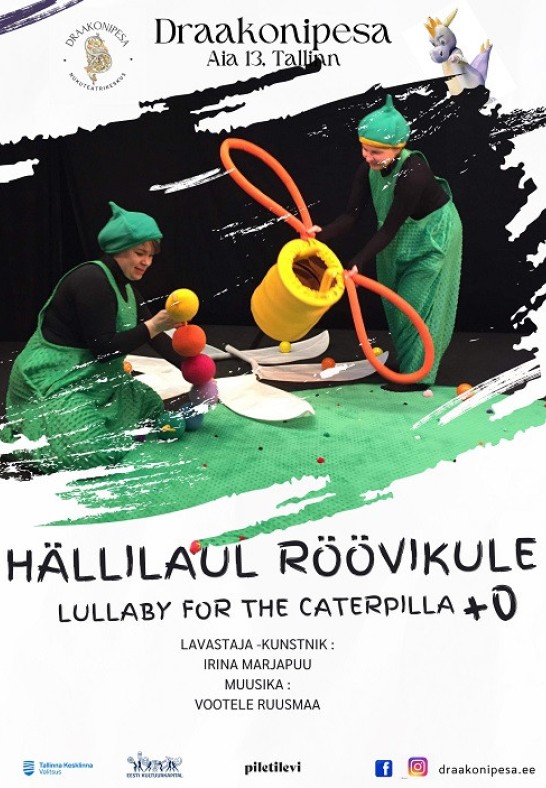 Nukulavastus kõige väiksematele ''Hällilaul Röövikule'' / ''Kолыбельная Для Гусенички'' / ''Lullaby For The Caterpillar''