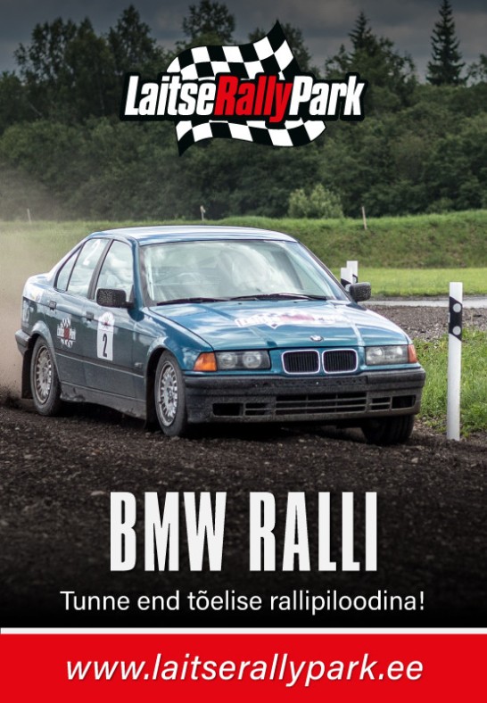 BMW RALLI pakett / LaitseRallyPark KINKEKAART
