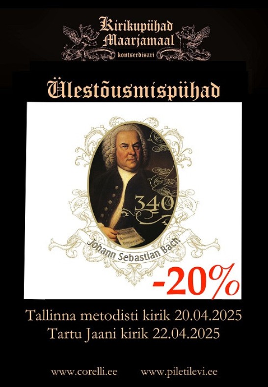 J. S. Bach 340. Ülestõusmispühad