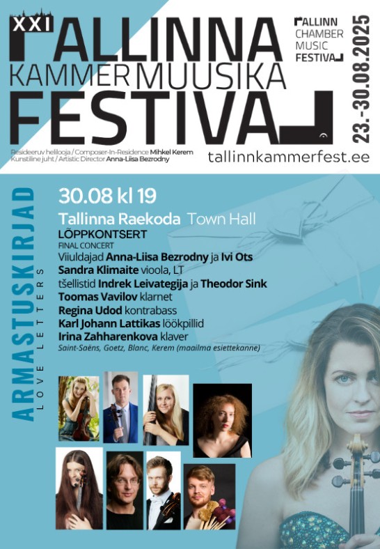 XXI Tallinna Kammermuusika Festivali lõppkontsert
