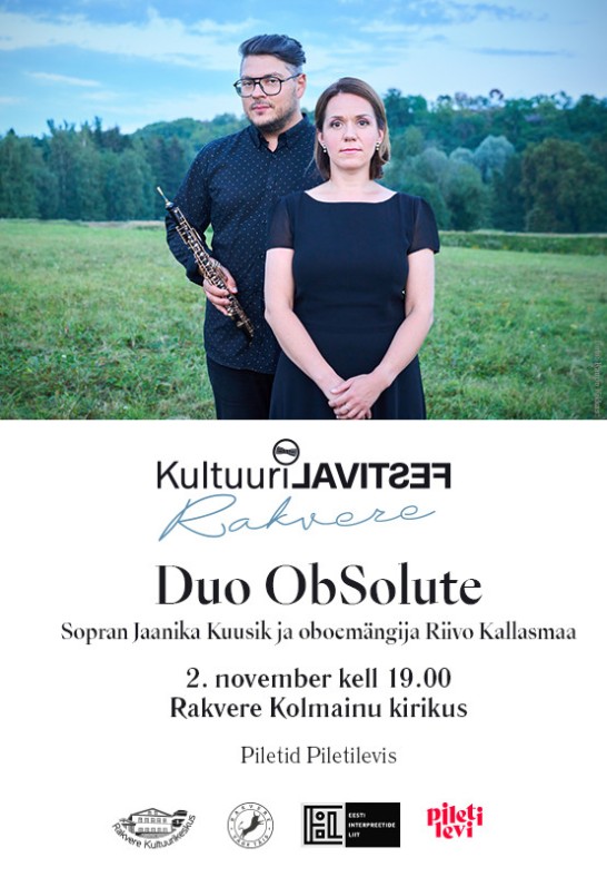 Duo ObSolute - Jaanika Kuusik  ja Riivo Kallasmaa / V Rakvere Kultuurifestival