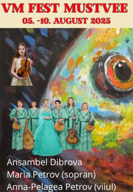 VM Fest Mustvee 2025 / Ansambel Dibrova. Imeline Bach ja lummav Vivaldi Ukraina rahvapillidel.