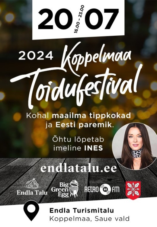 Koppelmaa ToiduFestival 2024 - maitseelamusi pakuvad Eesti ja välismaa tippkokad