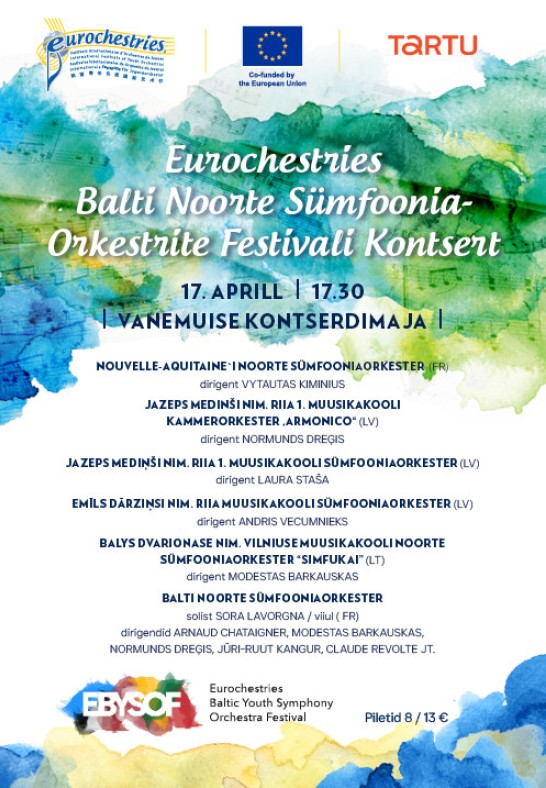 Eurochestries Balti Noorte Sümfooniaorkestrite Festival 2024