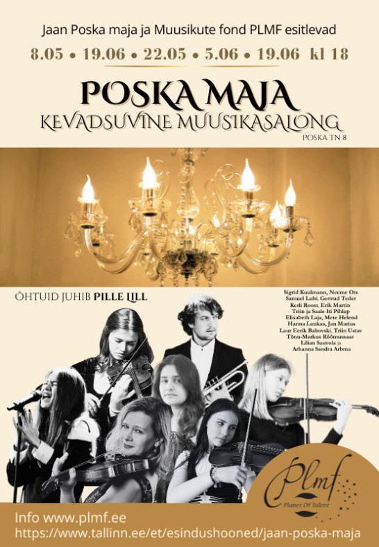 Poska Maja kevadsuvine muusikasalong