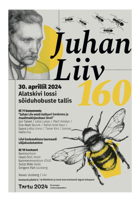 Juhan Liiv 160: Pärt Uusbergi autorikontsert
