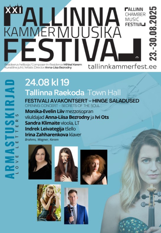 XXI Tallinna Kammermuusika Festivali avakontsert "Hinge saladused"