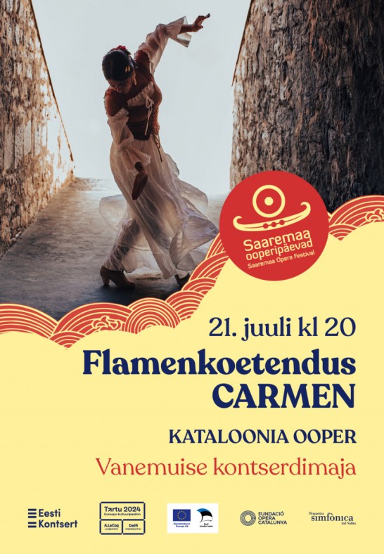 Flamenkoetendus "Carmen". Kataloonia Ooper. Tartu 2024