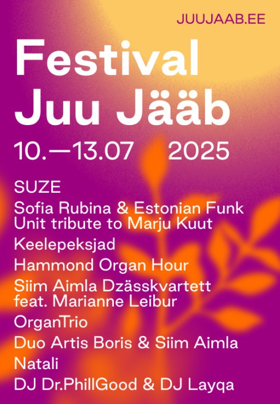 XXIX Muhu Tulevikumuusika Festival ''Juu Jääb 2025'' / Muhu Muusikatalu PASS