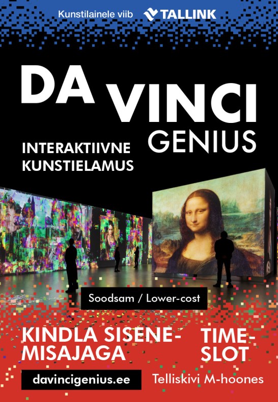 Da Vinci Genius / Time Slot ehk Kindla sisenemisajaga pilet