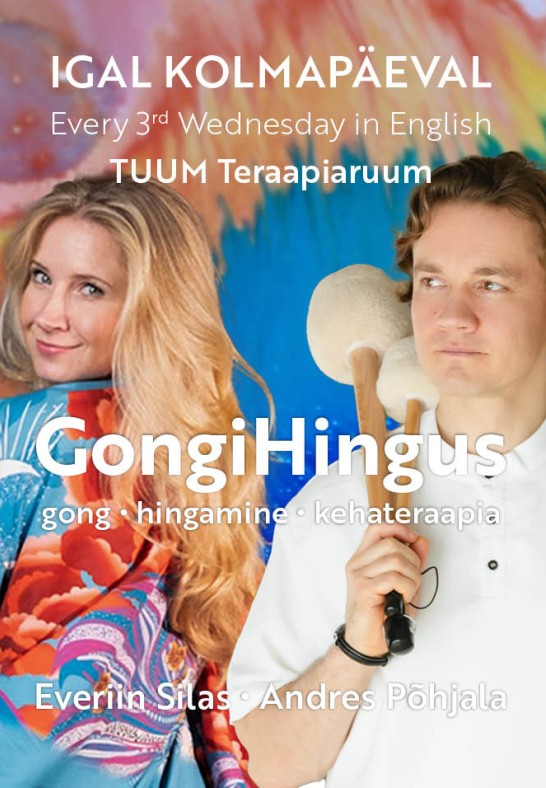 Kolmapäevane GongiHingus TUUMas - vabastav rännak iseendasse