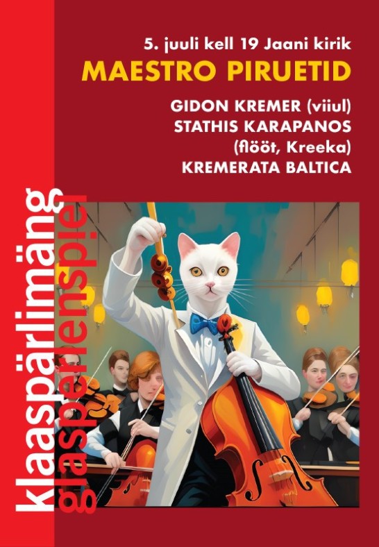 Maestro piruetid. Festival Klaaspärlimäng 2024