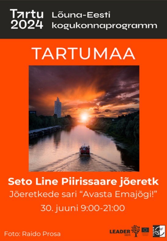 Seto Line jõeretk Piirissaarele puitlaevaga M/L Alfa - Jõeretkede sari ''Avasta Emajõgi!''