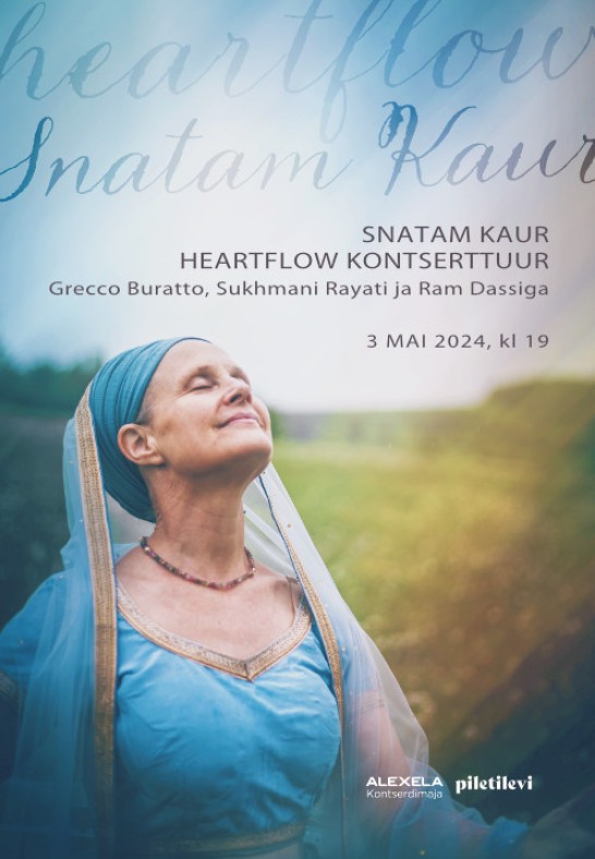 Snatam Kauri Heartflow tuur Ram Dassi, Grecco Burrato ja Sukhmani Rayatiga