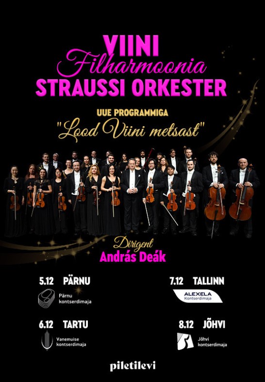 Viini Filharmoonia Straussi orkester / Tartu