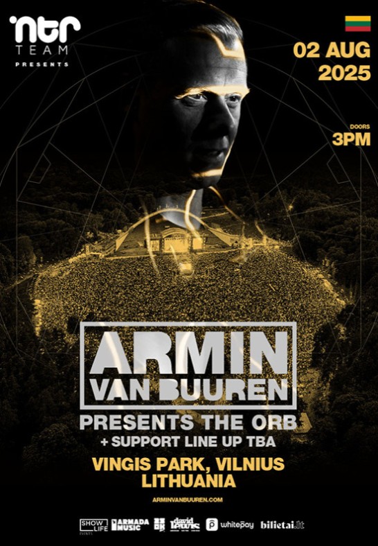 ARMIN VAN BUUREN. THE ORB WORLD TOUR 2025