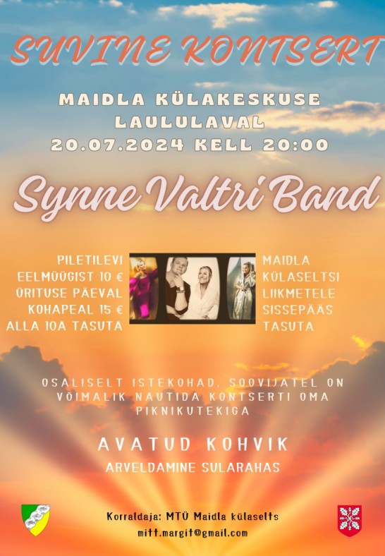 Suvine kontsert - Synne Valtri Band