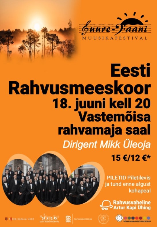Eesti Rahvusmeeskoor / XXVII Suure-Jaani Muusikafestival