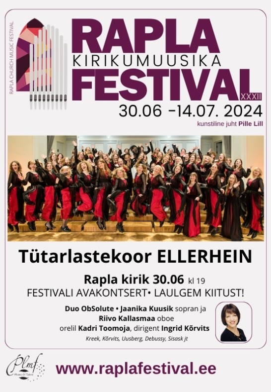 Rapla Kirikumuusika Festivali avakontsert "Laulgem kiitust!"