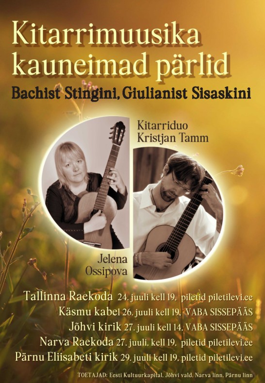 Kitarrimuusika kauneimad pärlid