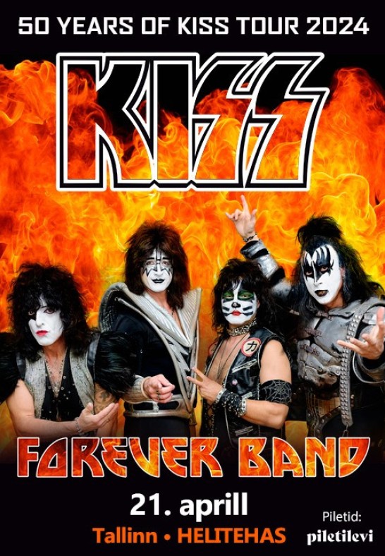 KISS Forever Band - 50 Years Of Kiss Tour 2024