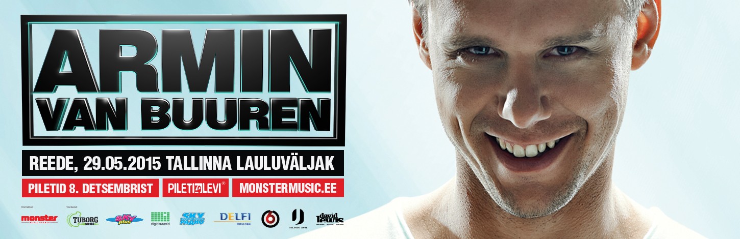 Armin Van Buuren esineb järgmisel aastal esmakordselt Eestis