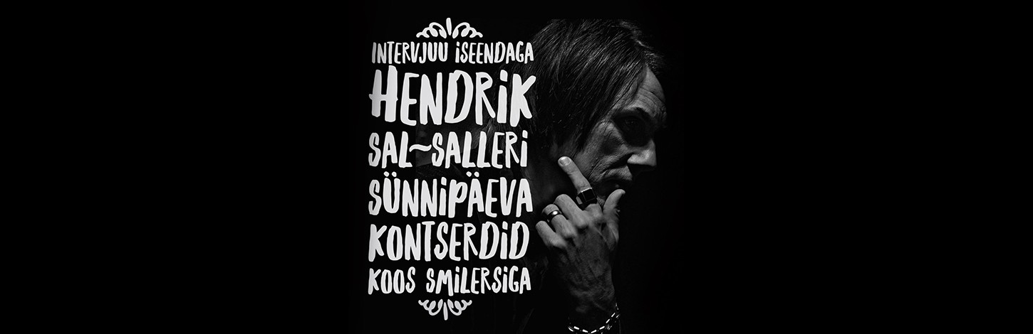 HENDRIK SAL-SALLER: 'INTERVJUU ISEENDAGA'