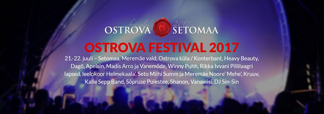 Ostrova Festival tuleb juba seitsemendat korda!